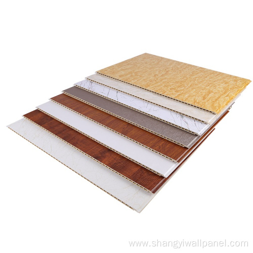 Integrated wpc wall panels for decoration